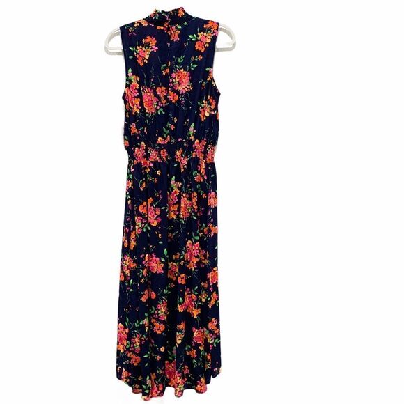 NWT Nanette Lepore Floral Midi Dress - Picture 5 of 5
